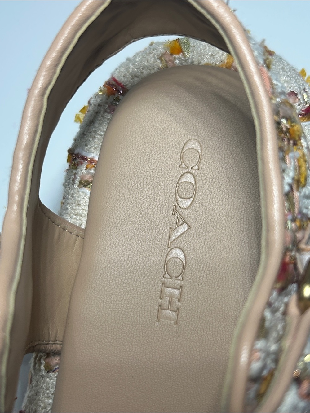Coach Tweed Peyton Platform Sandals - Picture 2 of 13